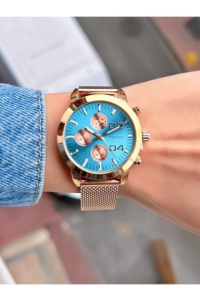 Ferrucci Women's Wristwatch 3 Atm Waterproof Original