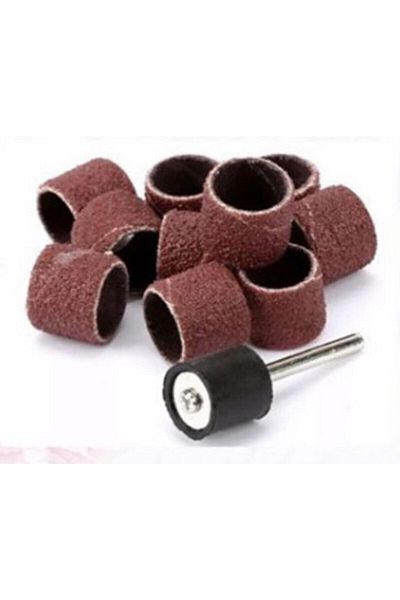 ELLEA NAIL Medium Size Pumice Tip Head 20 Pieces Pumice Refills