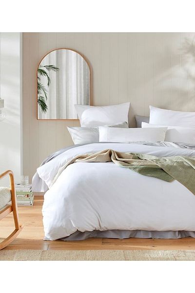 CAQQA 160 X 230 εκ. Παπλωματοθήκη Single Cotton Nano Hotel Series