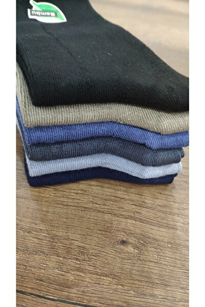 erceys Детски бамбукови чорапи, чифт от 6 броя, училищни чорапи