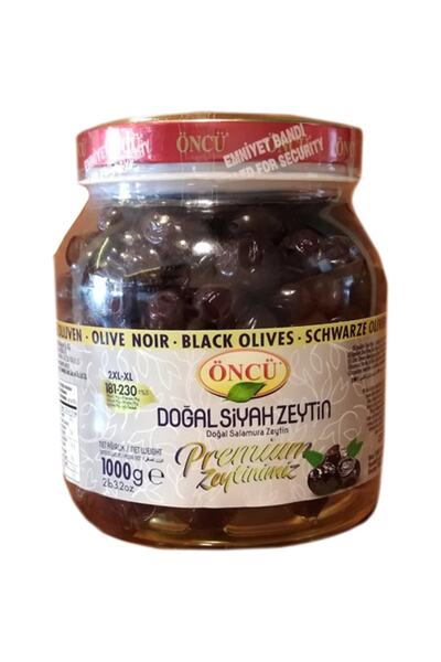 Öncü Siyah Yağlı Zeytin Premium 2xl-xl(181-230) 1 Kg