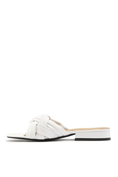 Sole Sisters Papuci Plati Albi - Sesti