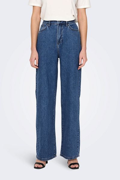 ONLY Pantaloni Jeans Dad Fit pentru femei Onl90s 15282278 Albastru