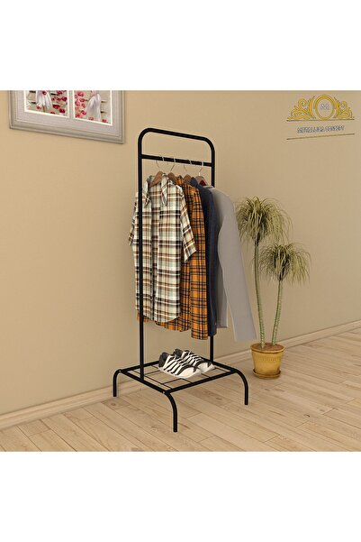 Metallica Concept Tekli Siyah Butik Askı Konfeksiyonel Askı