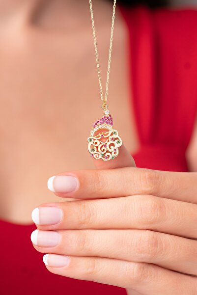 Ayenci Noel Baba Tasarımlı Kadın Kolye