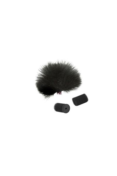 Genel Markalar 065514 Siyah Renk Yaka Mikrofonu Için Rüzgar Koruyucu