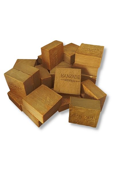 Hanzade Bitkisel صابون قطران هاتاي طبيعي مصنوع يدويًا مع قطران 5 كجم