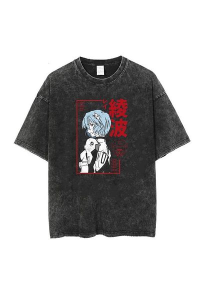 Touz Μπλουζάκι Unisex Rei Ayanami που πλένεται αντίκα