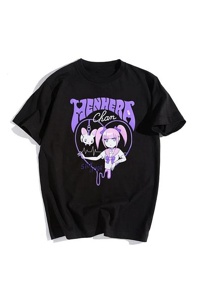 Touz Nirvana Black Unisex Oversize T-shirt
