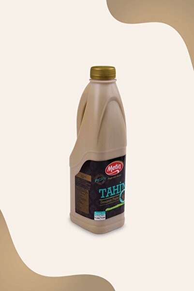 METIN 1000 Gr Bidon Susam Tahini – Sağlıklı ve Doğal Seçim