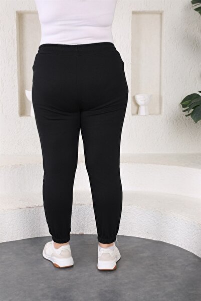 WestBound Plus Size Black Women's Jogger Sweatpants