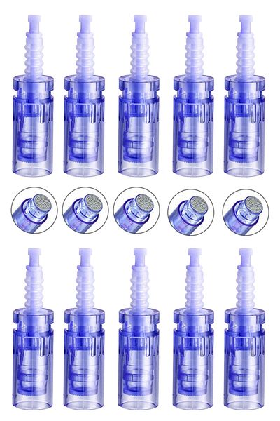 MOLE Dermapen Cartridge Round Nano 10 Pieces A6 M5 E30 N2 M7 E30 Dermapen Needle Compatible with Model Devices