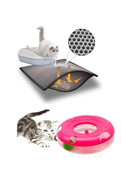 FABYAN Cat Toy Mat - Set of 2