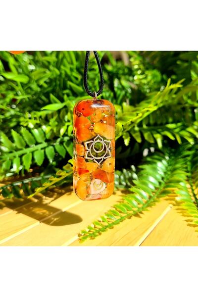 Singincraft قلادة شقرا العذراء (SWADHISTHANA) أورجونيت - عقيق كارنيول، منتجات...