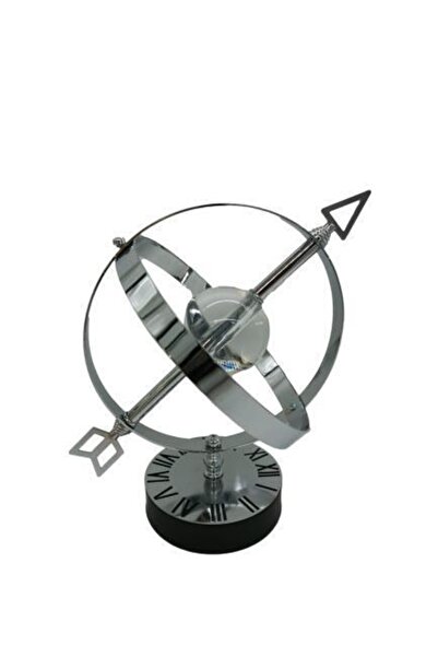 CREARTHOME Armillary Romen Dünya Küre Dekor Gümüş Szr-298551
