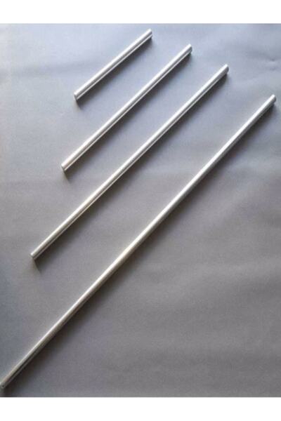 4K HOME DESİNG Oklava Paslanmaz Krom Hamur Yufka Açma Oklava Pratik Paslanmaz...