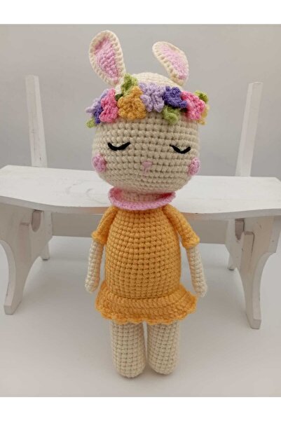 LİVAYA Amugurumi Çiçekli Kız.örgü Oyuncak.tığ Işi.çocuklarınıza Hediye.