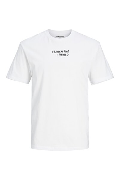 Jack & Jones Футболка з принтом на спині та грудях для великих розмірів