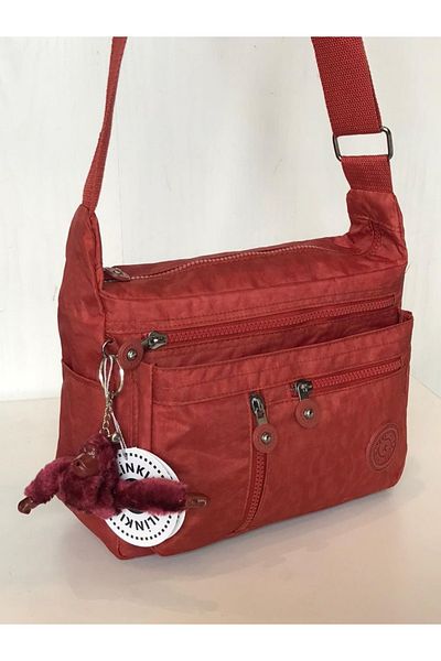 Klinkır Kılinkır Messenger Bag Multi-Pocket Cross Strap Rain Resistant Fabric
