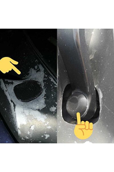 Volvo 1 Takım ( 2 Adet) S40 Silecek Kolu Altı Perde Vida Kapağı