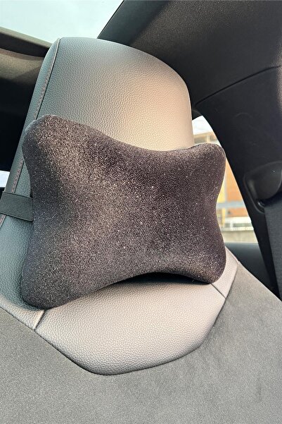 TASARIM ARABAM ATİKE ELİF AKIN Pernă pentru gât neagră cu sclipici