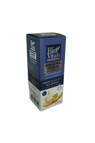 Bio Vitals 330 Ml Ginseng and Garlic Extract Shampoo - Anti-Shedding for All Hair Types