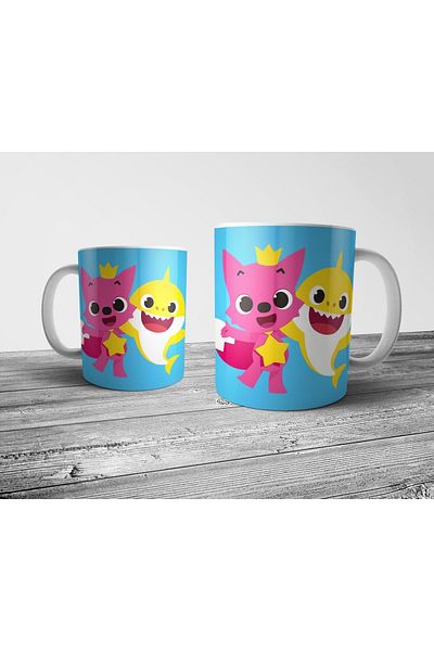 Pixxa Pinkfong - Youtube Mug Cup Model 1