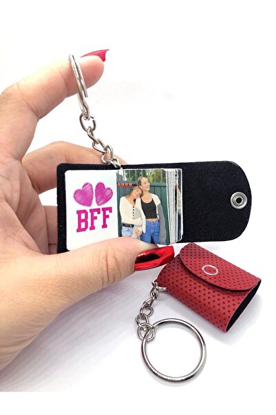 Anahtar Kitap Mini Albüm Anahtarlık 2 Adet - Bff Anahtalık Albüm, Best Friend...
