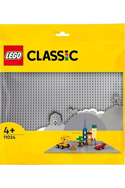 LEGO Octopus - ®   Classic Gray Plate 11024 - Creative Construction Set for Ages 4 and Above (1 Piece)