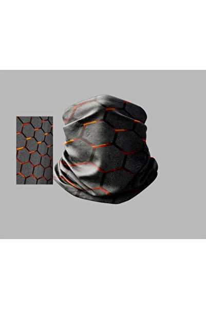 Buffalo Datwork Tasarımlı Motorcu Buff Maske Outdoor Boyunluk Unisex Bandana