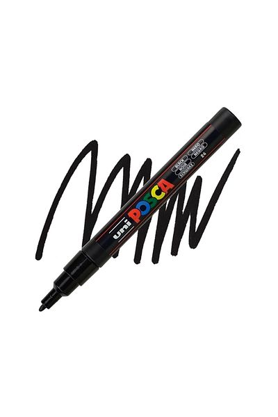 Uni Posca Posca Pc 3m Black