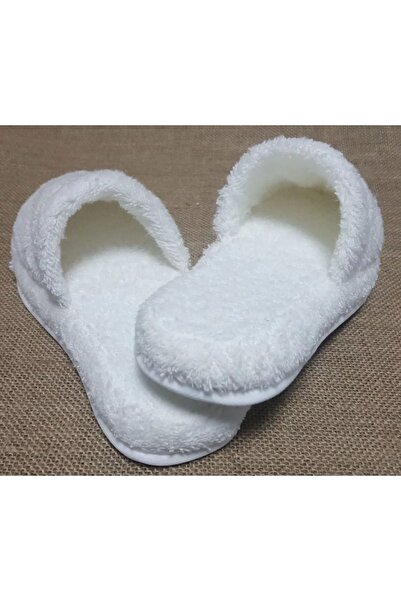 PRİVATE 10 Pairs High Quality Cotton Towels Bathroom Home Hotel Maternity Slippers Non-Slip Thick Sole