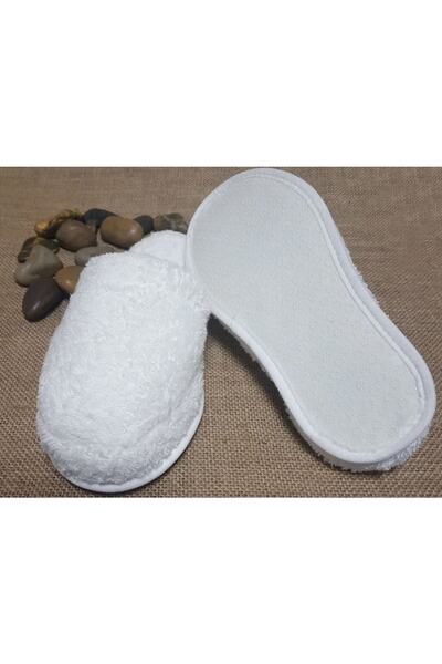 PRİVATE 25 Pairs High Quality Cotton Towels Bathroom Home Hotel Maternity Slippers Non-Slip Thick Sole