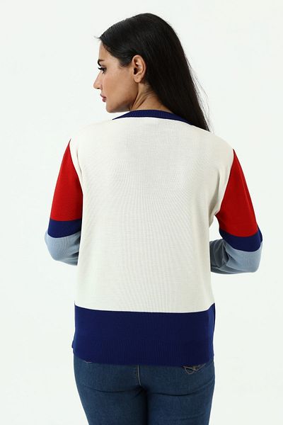 Solo Women's Crystal Stone Heart Cardigan