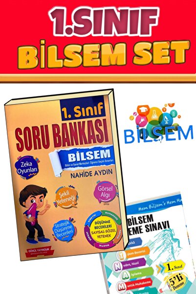 GÖNÜL YAYINCILIK 1. Classroom Trial Bilsem Preparation Book Question Bank 2023