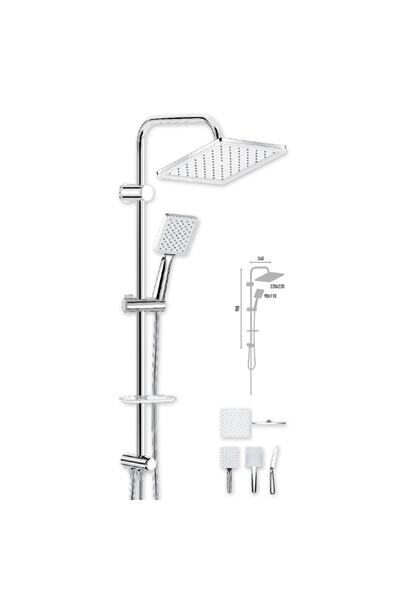 Valtemo Queen Chrome Duş Kolonu