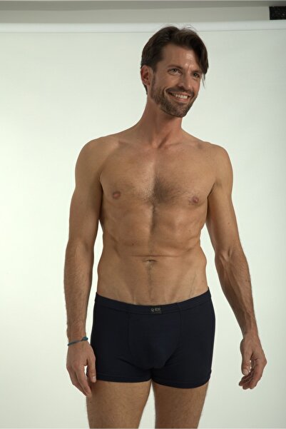 Q-EN Boxeri pentru bărbați din bambus, cu talie elastică