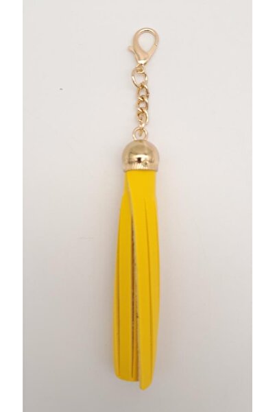 angel çanta aksesuar Žuta Prirodna koža kanta sa svetlozlatnim metalom