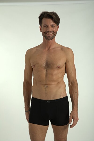 Q-EN Boxeri pentru bărbați din bambus, cu talie elastică