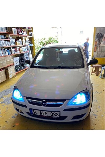 GENÇ GARAJ H7 Şimşek Etkili Buz Mavi - Beyaz Led Zenon Ampul