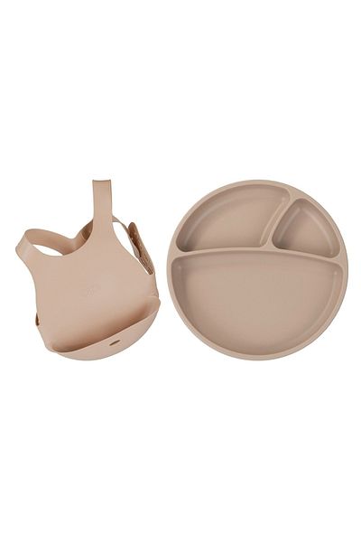 OiOi 2-Piece Nutrition Set Portion+apron