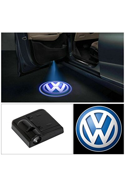 Mycl Volkswagen 2 Adet Araçları Için Pilli Yapıştırmalı Mesafe Sensörlü Kapı ...