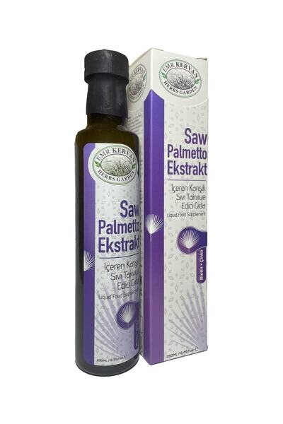 Emr Kervan Herbs Garden Saw Palmetto Sıvı Eksraktı (PROSTAT) 250 ml