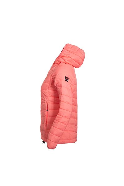 Cresta Γυναικείο πουπουλένιο παλτό με κουκούλα - Salmon Pink