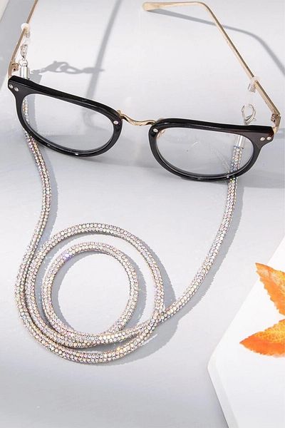 BAHELS Women's Crystal Stone Limited Edition Trend Glasses Chain Strap