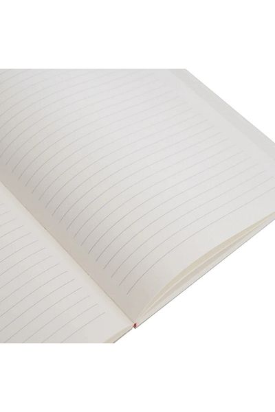 SEYFİKİRTASİYE 14x20 Cm Lined 160 Sheets Hard Cover Elastic Notebook Cream Color 70 Gr Paper