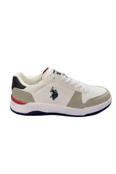U.S. Polo Assn. Zeus 3pr Λευκό Ανδρικό Sneaker Zeus