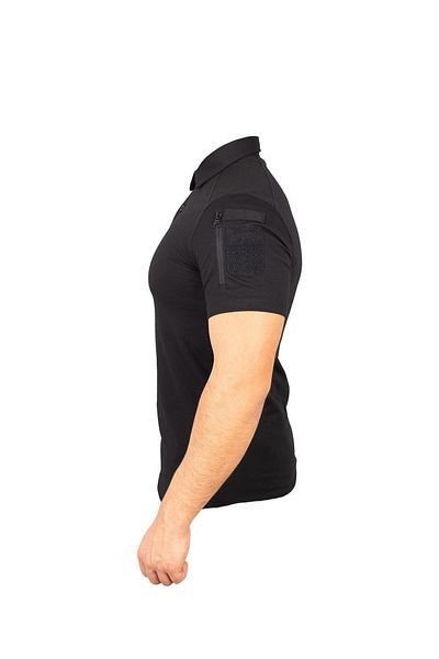 Safari AVM Μπλουζάκι Tactical Black Collar Polo Mil-le