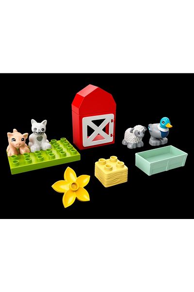 LEGO Octopus - ®   Duplo ®   Farm Animal Care Farm Play Set and 4 Animal Figures 10949 (11 Pieces)