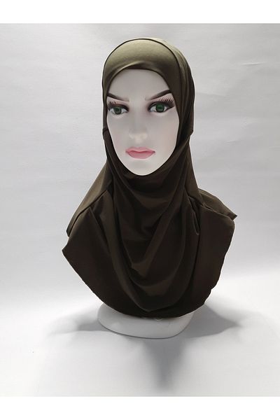 erasra class Πρακτικό Παιδικό Κασκόλ Hijab Khaki